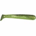 True North Fishing 4 in. Luck E Strike Thumpers Fishing Lure, Mean Green, 8PK MLILT-567